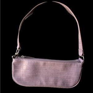 Urban outfitters Elegant Lilac Croc-Embossed Shoulder Bag NWOT